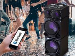 Manta SPK5520 prijenosni karaoke zvučnik, Bluetooth, 300W