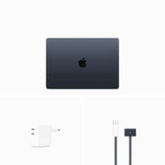 Apple MacBook Air 15 prijenosno računalo, Midnight (mqkw3cr/a)