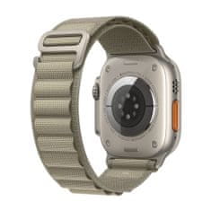 Apple Watch Ultra 2 GPS+Cellular pametni sat, 49 mm, kućište Titanium, remen Olive Alpine Loop Small (MREX3BS/A)