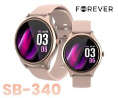 Forever ForeVive 3 SB-340 pametni sat, 3,35 cm, ružičasto zlato