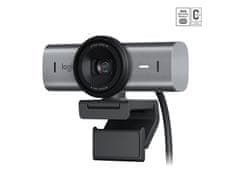 Logitech MX BRIO web kamera, 4K Ultra HD, USB-C, grafitno siva