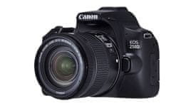 Canon fotoaparat EOS 250D + EF-S 18-55 IS STM, crni