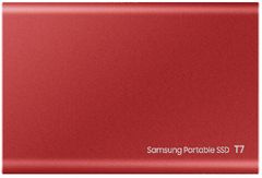Samsung T7 vanjski SSD disk, 500 GB, USB 3.2 Gen2, crveni