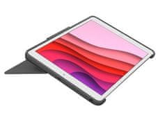 Logitech Combo Touch tipkovnica za iPad (7, 8. i 9. generacija), HRV gravura (920-009629)