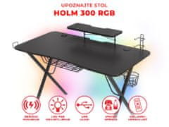 Genesis Holm 300 RGB gaming stol