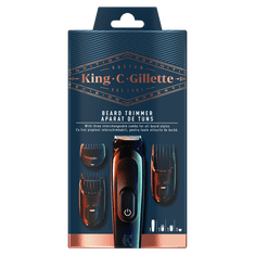 Gillette King C. komplet s muškim bežičnim trimerom za bradu