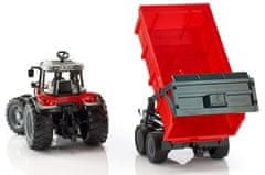 Bruder 2045 Traktor Massey Ferguson s platformom