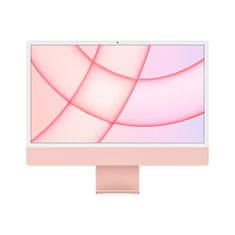 Apple iMac 24 računalo, 512 GB, Pink - SLO (mgpn3cr/a)