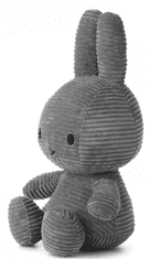 Bon Ton Toys Miffy Corduroy zeko mekana igračka, 33 cm, siva