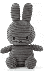 Bon Ton Toys Miffy Corduroy zeko mekana igračka, 23 cm, siva