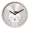 Lovely Bunny zidni sat, promjera 25 cm, tihi rad