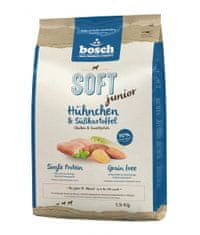 Bosch Soft Junior hrana za pse, bez žitarica, piletina i krumpir, 2,5 kg