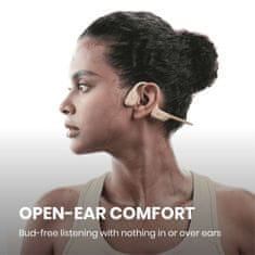 SHOKZ OpenRun PRO Bluetooth slušalice ispred ušiju, bež