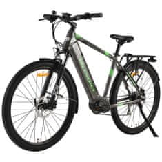 MS ENERGY električni bicikl t100, trekking, 29, 250W 80Nm, 8 brzina Shimano, do 130km, do 25km/h, 36V 15Ah baterija