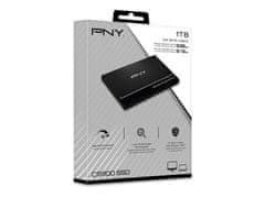 PNY CS900 SSD disk, 1 TB, 2.5'', SATA3, 3D, TLC, 7mm (SSD7CS900-1TB-RB)