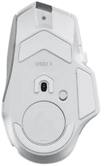 Logitech G502 X Lightspeed Core miš, bijela (910-006189)