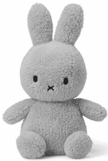 Bon Ton Toys Miffy igračka zeko, Terry Light Grey, 23 cm