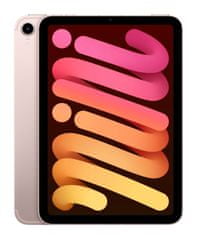 Apple iPad mini 6 tablet, Cellular, 256 GB, Pink (mlx93hc/a)
