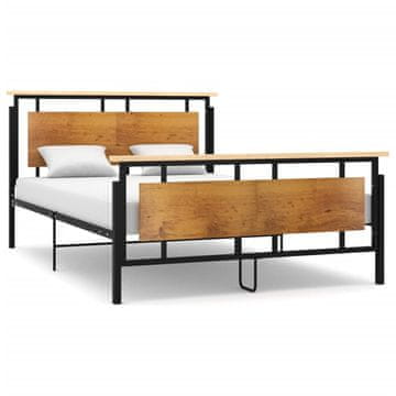 Vidaxl Metalni okvir za krevet 140 x 200 cm