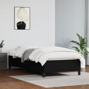 Vidaxl Okvir za krevet crni 90x190 cm umjetna koža