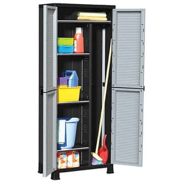 Vidaxl Plastični ormarić, 68x39x171,5 cm