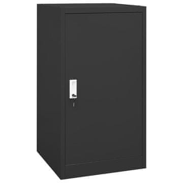 Vidaxl Ormarić za sedla antracit 53 x 53 x 105 cm čelični