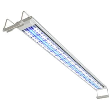 Vidaxl LED akvarijska svjetiljka, IP67, aluminij, 120-130 cm