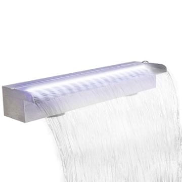 Vidaxl Fontana za ribnjak s LED rasvjetom 60 cm
