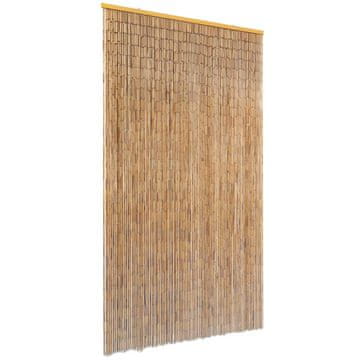 Vidaxl Zavjesa za vrata od bambusa 100 x 200 cm