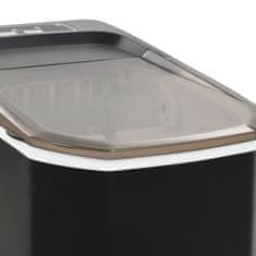 Vidaxl Uređaj za pravljenje kocki leda crni 1,4 L 15 kg / 24 h
