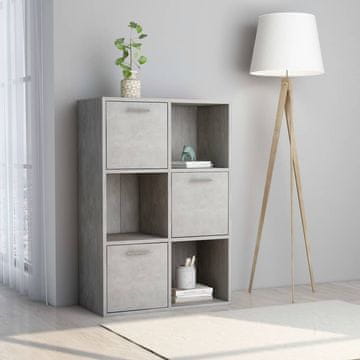Vidaxl Ormarić Betonsko-sivi 60x29,5x90 cm Iverica
