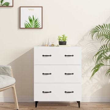 Vidaxl Ormarić, bijeli, 69,5 x 34 x 90 cm, materijal na bazi drva