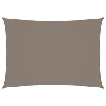 Vidaxl Jedro protiv sunca od tkanine pravokutno 2,5 x 4 m smeđe-sivo