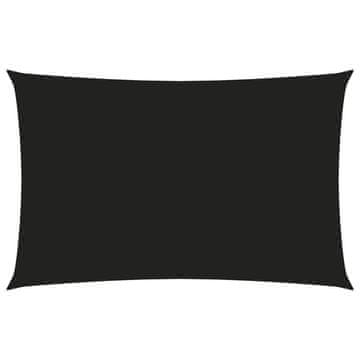 Vidaxl Jedro protiv sunca od tkanine Oxford pravokutno 3 x 6 m crno