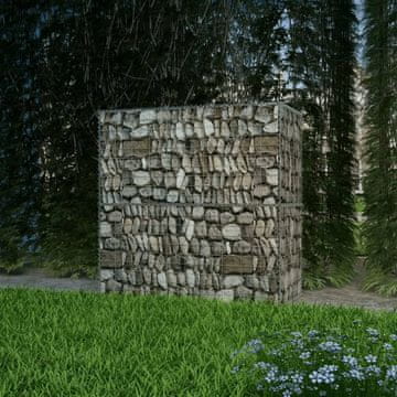 Vidaxl Gabionska košara, pocinčani čelik, 100 x 50 x 100 cm