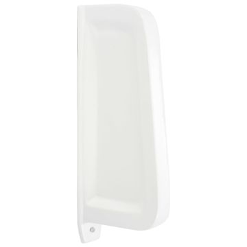 Vidaxl Zidna pregrada za pisoar keramička bijela