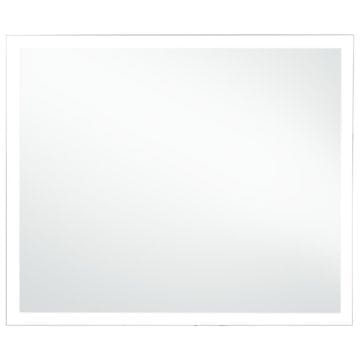 Vidaxl Kupaonsko LED zidno ogledalo 80 x 60 cm