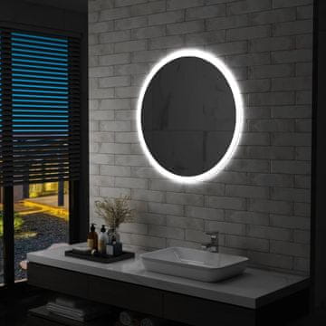 Vidaxl Kupaonsko ogledalo s LED diodom, 80 cm