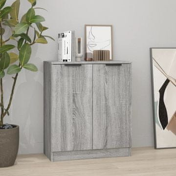 Vidaxl Ormarić, sivi hrast sonoma, 60x30x70 cm, materijal na bazi drva