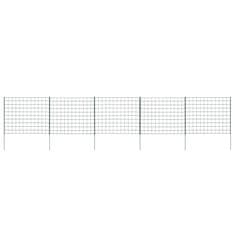 Vidaxl Set vrtnih ograda 77,5 x 64 cm zeleni