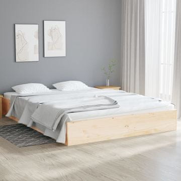 Vidaxl Okvir kreveta od punog drva 120x190 cm za dvije osobe