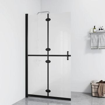 Vidaxl Sklopiva tuš kabina, matirano ESG staklo, 80x190 cm