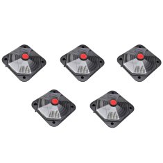 Vidaxl Set od 5 solarnih grijača za bazen 735 W