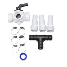 Vidaxl Set od 5 solarnih grijača za bazen 735 W