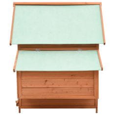 Vidaxl Kavez za kokoši 150x96x110 cm Puna jela