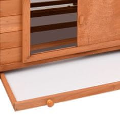 Vidaxl Kavez za kokoši 150x96x110 cm Puna jela