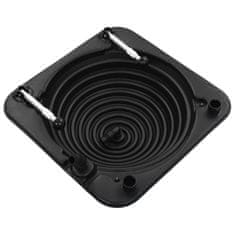 Vidaxl Solarni grijač za bazen 75 x 75 x 36 cm HDPE aluminijski