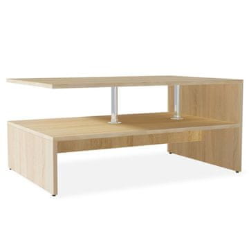 Vidaxl Klub stolić 90x59x42 cm Materijal na bazi drva, boja hrasta