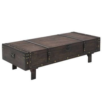 Vidaxl Vintage stolić za kavu od šperploče 120x55x35 cm