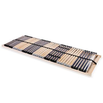 Vidaxl Okvir kreveta s 42 letvice, 7 zona, 70 x 200 cm
